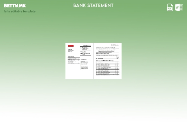 Модерен стил Шаблон за збор страници за изјава за кредитна картичка Шпанија Сант